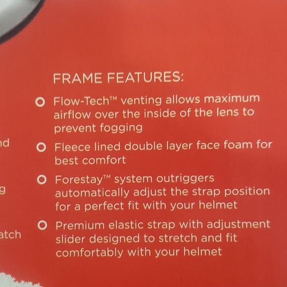 Unisex Bolle small Junior cylindrical Snow Goggle - Picture 4 of 4